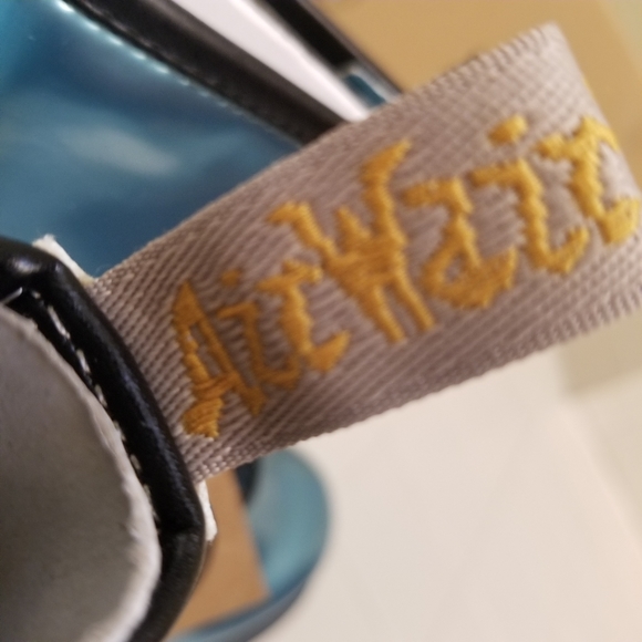 Doc Martens Vegan 1460 Goldmix Blue Combat Boots - Picture 6 of 8